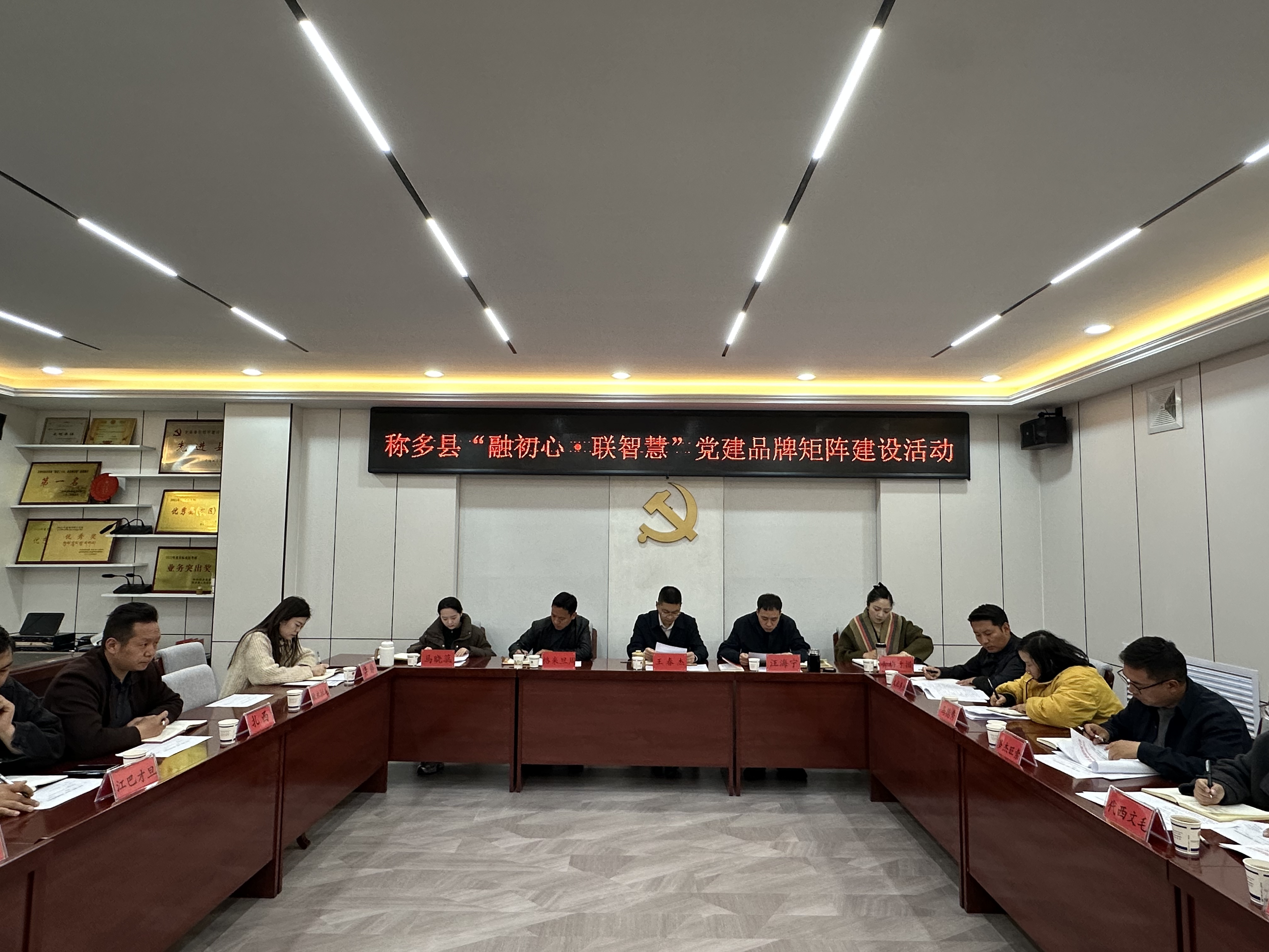 集思广益谋品牌 全域联动促提质 ——称多县成功举办“融初心·联智慧” 党建品牌矩阵建设头脑风暴专题活动
