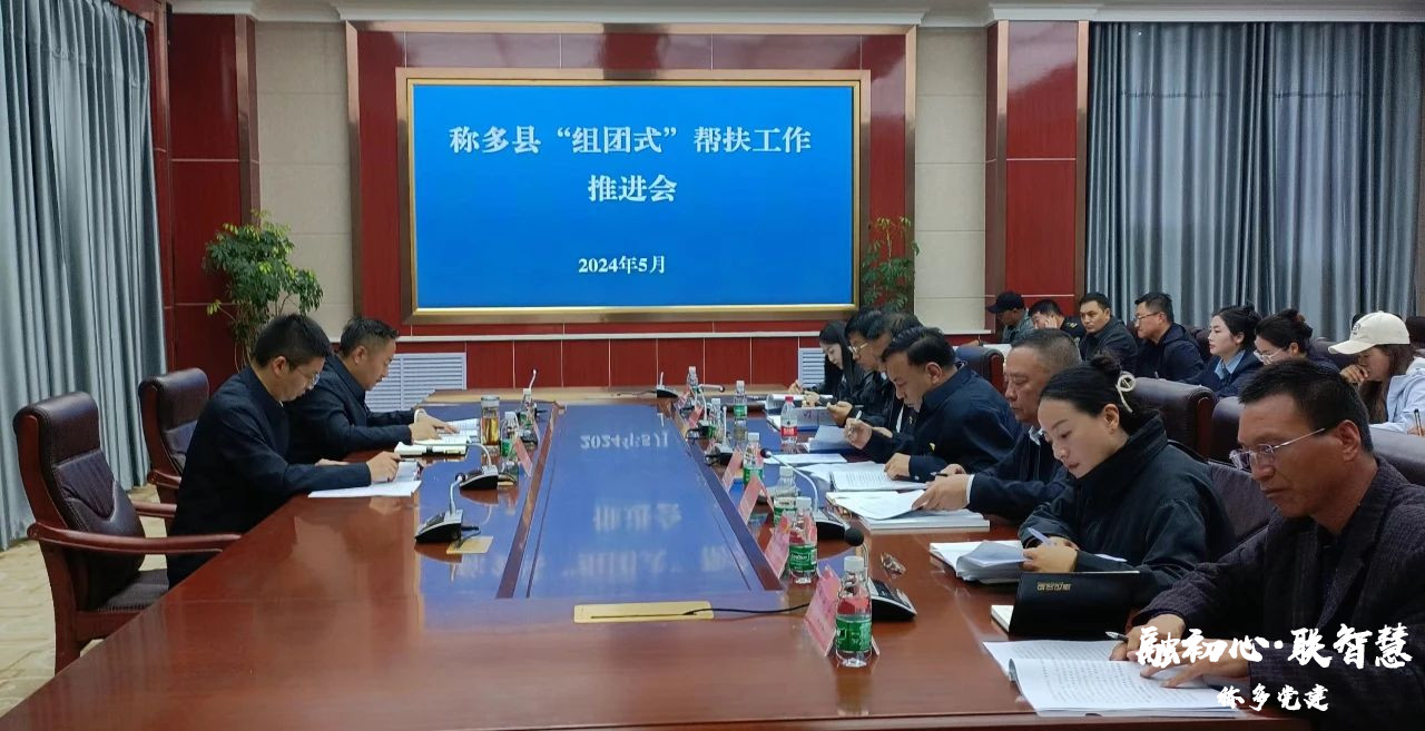 称多县召开“组团式”帮扶工作推进会